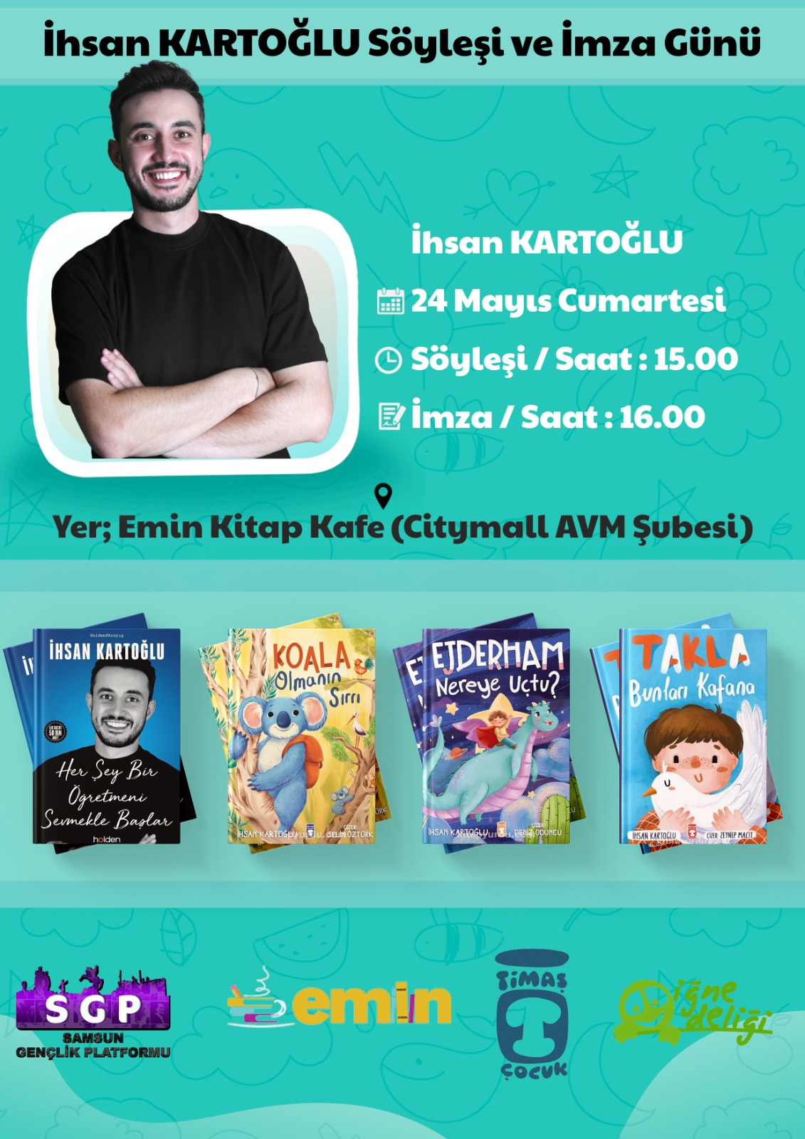 İhsan Kartoğlu ile Söyleşi ve İmza Günü