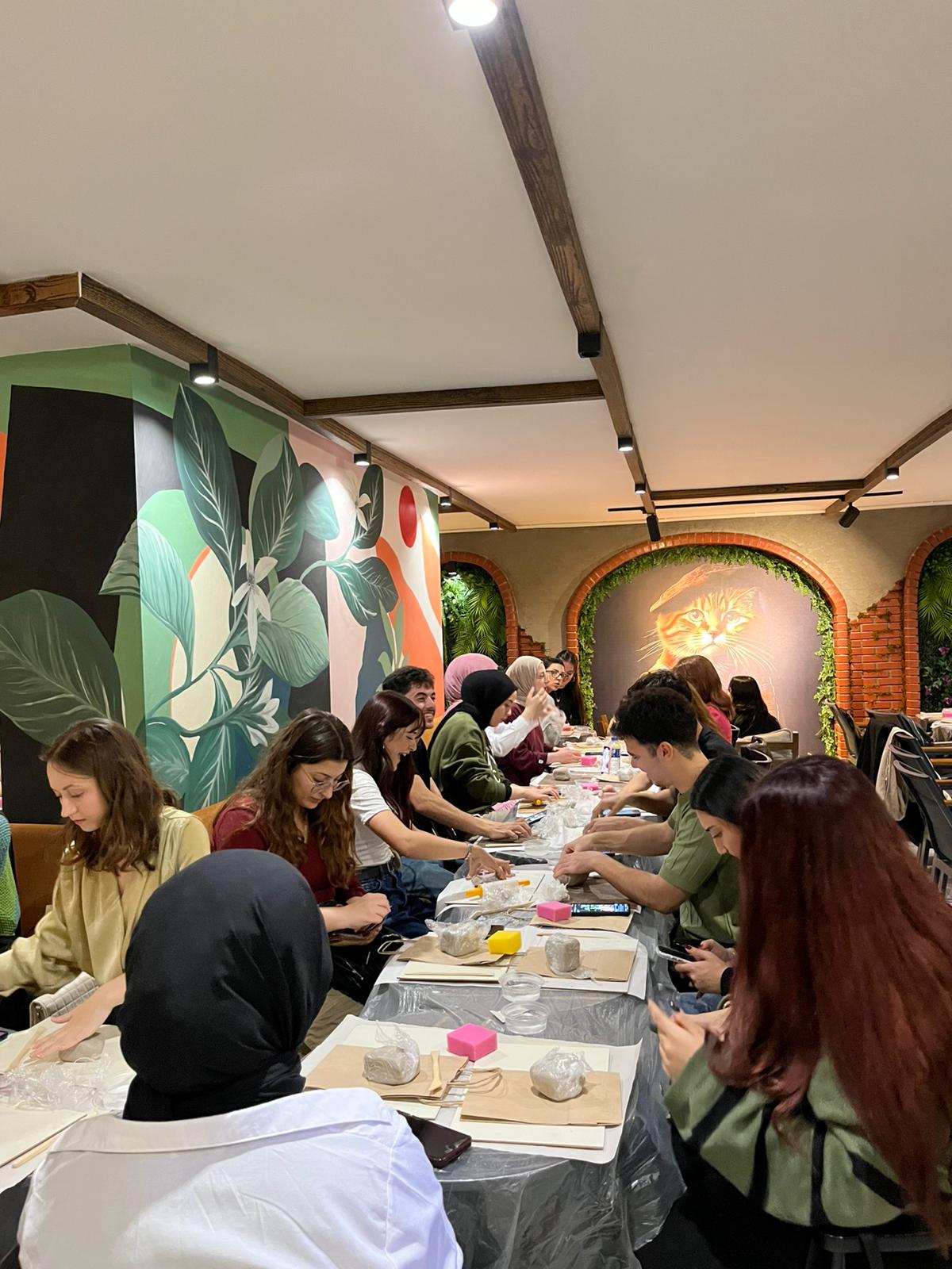 Samsun Gençlik Platformu'ndan Yaratıcı Workshop Etkinliği