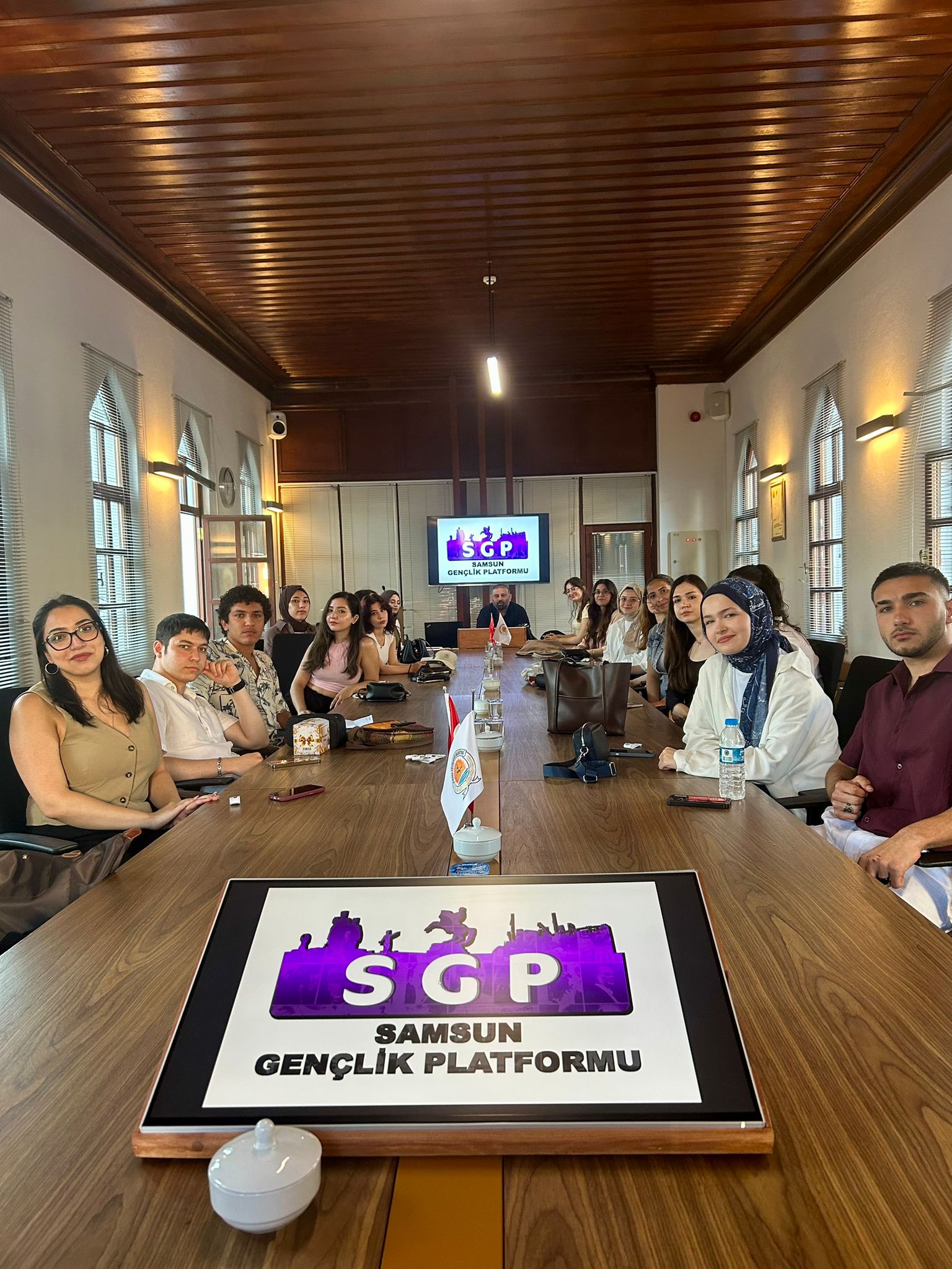 Samsun Gençlik Platformu Yönetim Kurulu Aylık Toplantısını Gerçekleştirdi