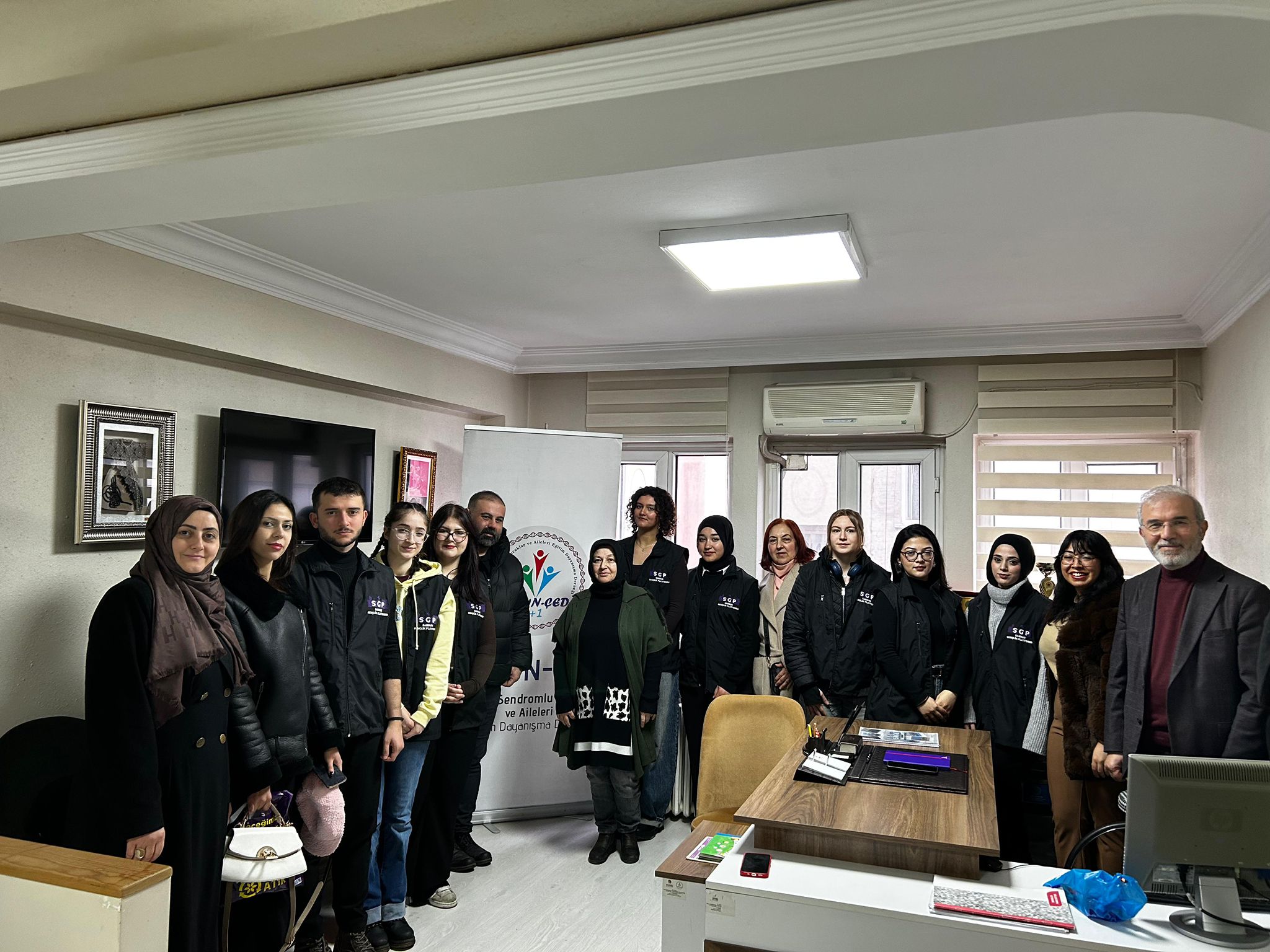 Down-çed down sendromlu çocuklar ve aileleri eğitim ve dayanışma derneğini ziyaret ettik.